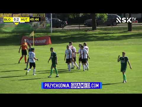 tv.nsk.pl [bramki] KS Błonianka Błonie - Hutnik Warszawa 0:4 (0:3) 2023-08-12 g. 16:00