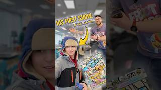 We hooked this kid up at his FIRST Pokemon card show! Vendor POV
