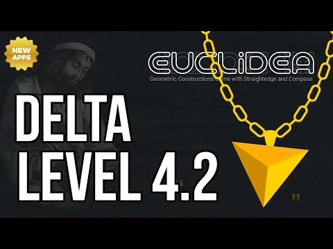 Euclidea 4.2 Walkthrough - Delta Level 4.2