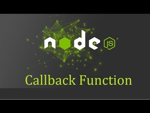 Node js Tutorial for Beginners 4 Callback Function