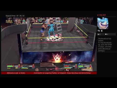 j69steel's Live PS4 Broadcast wwe2k22 xpw fist of fury December 9 2022