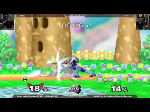 SSSEC #02   SSBM L   Jsex VS Sensei