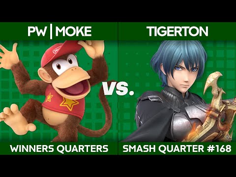 Smash Quarter 168 - PW | Moke (Diddy Kong) v Tigerton (Byleth): Winners Quarters