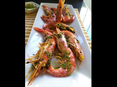 Gambones al cava