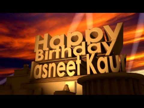 Happy Birthday Jasneet Kaur