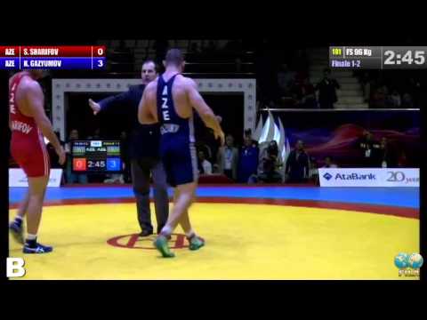 GGP2013 / Sharif SHARIFOV - Khetag GAZYUMOV - FS 96 kg gold medal match