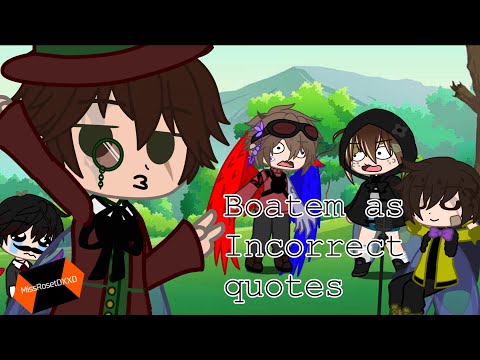 Boatem as incorrect quotes - Hermitcraft Gacha