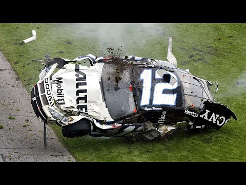 Ryan Newman Flip @ 2003 Daytona 500