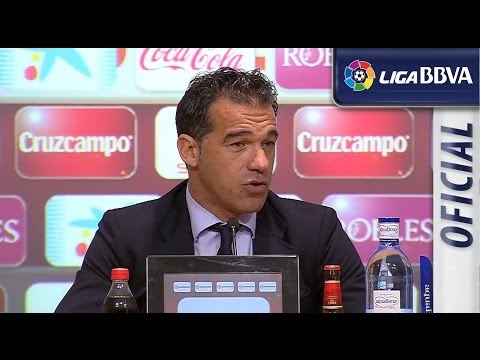 Rueda de Prensa de Luis García Plaza tras el Sevilla FC (3-0) Getafe CF - HD