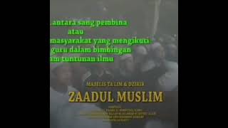Download lagu Zaadul Muslim - Kenakalan bagaimanapun juga berakhir jadi baik_ Bagaimana ?? mp3 Download lagu Zaadul Muslim - Kenakalan bagaimanapun juga berakhir jadi baik_ Bagaimana ?? mp3