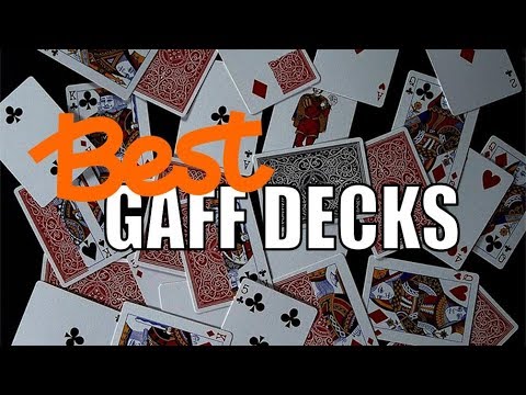 Best Playing Cards - Top 7 Magic Gaff Decks of 2016