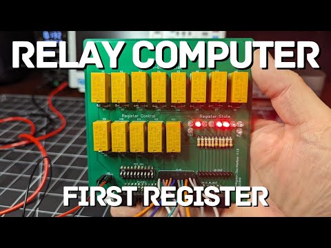 Relay Computer - First Register (but not the last!)