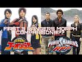 RPM Vs Go Onger First Core 3 Rangers Morph Comparison