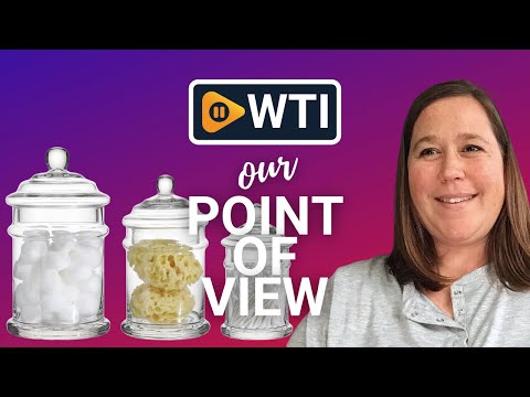 Motifeur Glass Apothecary Jars Bathroom Storage Organizer Canisters (Set of 3 - WTI product video review