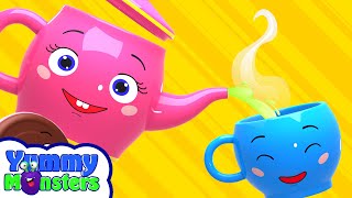 I&#39;m a Little Teapot | Yammy Monsters Nursery Rhymes &amp; Kids Songs