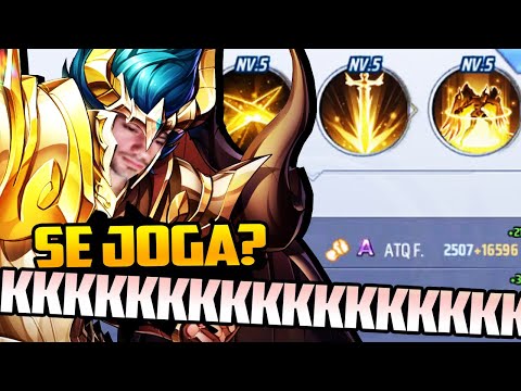 JÁ VIRAM O SHURA DIVINO FULL 5 DO DANTE? | Saint Seiya Awakening