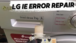 LG home repair;Troubleshoot,test and replace solenoid valves to fix IE error code in minutes