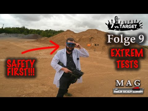 7vsTarget - Folge 9: Stock & Stein Extremtests mit WANVZMR, XBOW FMA, GoGun und YAK Archery Pfeilen