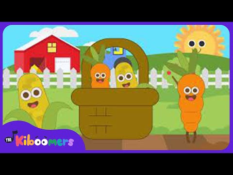 The Farmer Plants the Seeds - The Kiboomers Preschool Songs & Nursery Rhymes About Vegetables