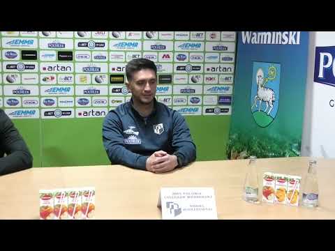 Konferencja po meczu MKS Polonia Lidzbark Warmiński - BKS Tęcza Biskupiec 1:0 (26.04.2024r.)