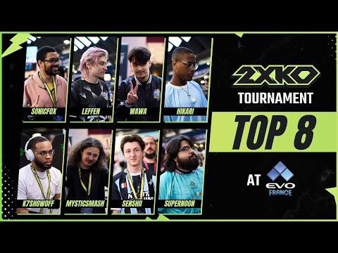 [FR] EVO FRANCE 2XKO - TOP 8 ft Supernoon, Leffen, Wawa, Sonicfox, Mystic Smash, K7 Showoff & more