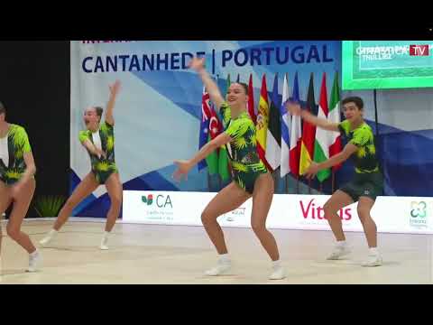 FRANCE (FRA) - JUNIOR GROUP qualifications  Aerobic gymnastic Fig open 2024, CANTANHEDE