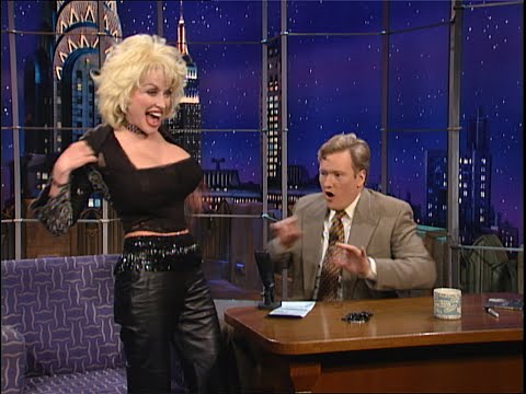 Dolly Parton Does a Striptease | Late Night with Conan O’Brien