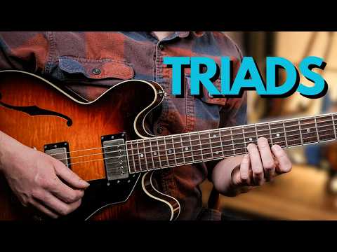 Start Practicing Triads EVERYDAY Like THIS to SKYROCKET Your Guitar Playing