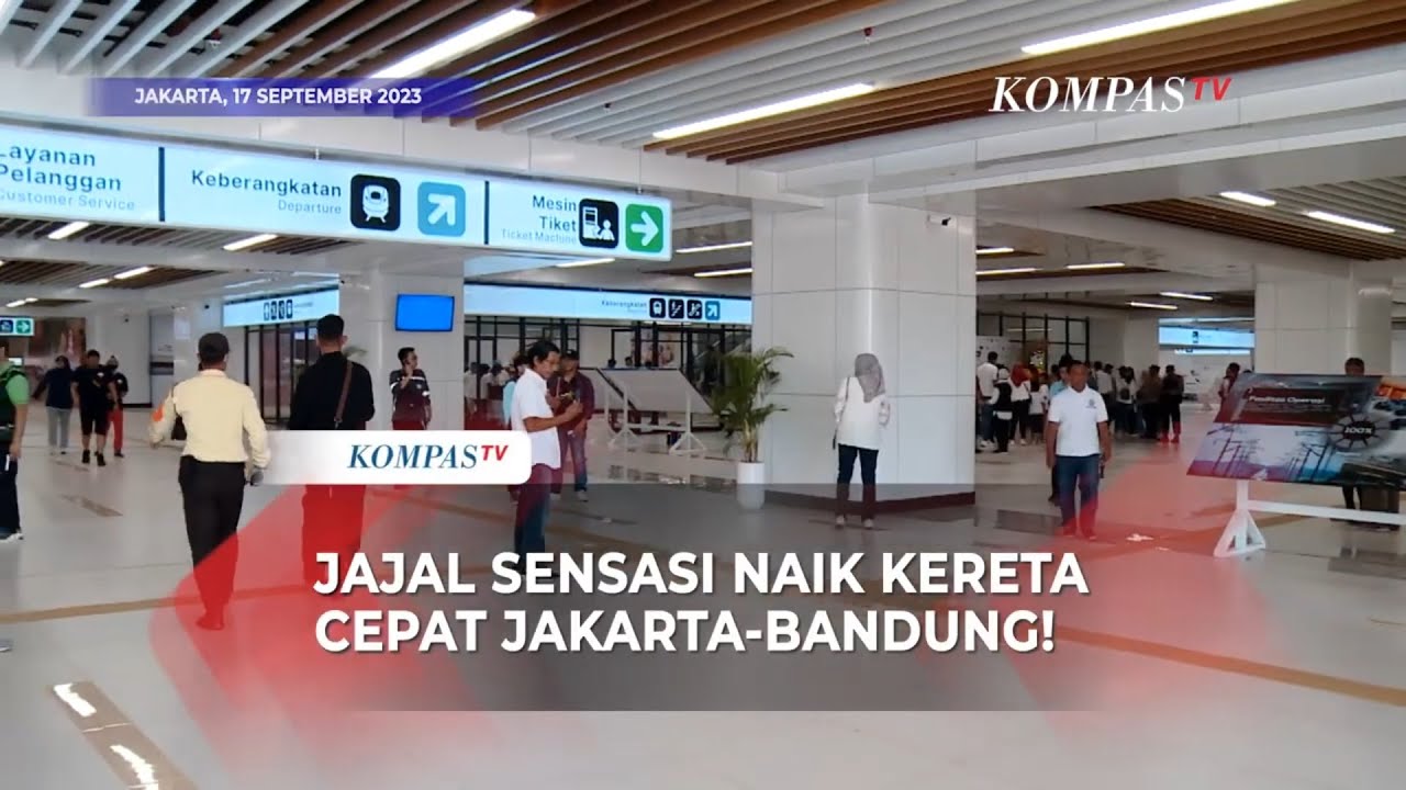 Naik Kereta Cepat Jakarta Bandung Tembus 350 Km/Jam Tanpa Getaran!