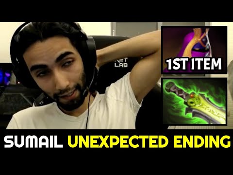 SUMAIL King 100% Counter Storm Spirit — Unexpected Ending Dota 2