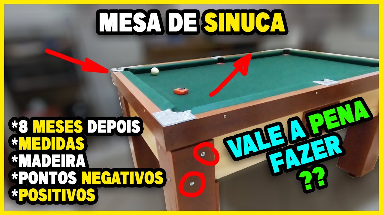 Watch Now ASSISTA ANTES DE FAZER OU COMPRAR SUA MESA DE SINUCA!! ASSISTA ANTES DE FAZER OU COMPRAR SUA MESA DE SINUCA!!