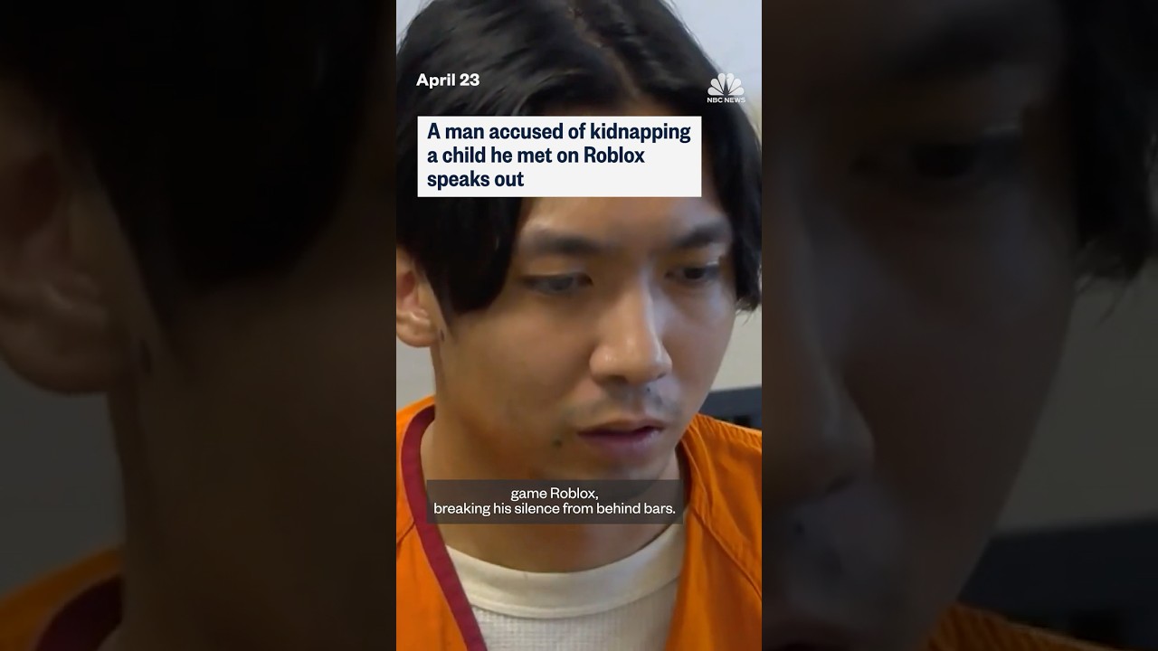 Man accused of kidnapping a child he met on Roblox speaks out