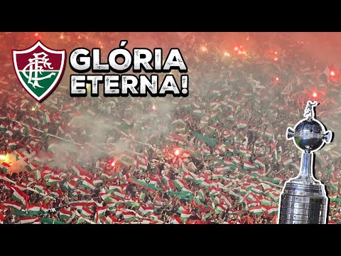 FESTA DA TORCIDA DO FLUMINENSE NA FINAL DA COPA LIBERTADORES! 🔴 🏆 Fluminense x Boca Juniors.