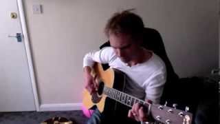 The Dillinger Escape Plan - I Wouldn't If You Didn't - Guitar Solo Arrangement (middle section)