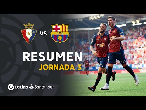 Highlights CA Osasuna vs FC Barcelona (2-2)