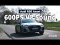 Audi RS6 Avant 2023 Exhaust Sound Does The 600hp V8 Produce Good Noise
