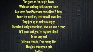 Kaz-well &quot;Three Words&quot; with Lyrics