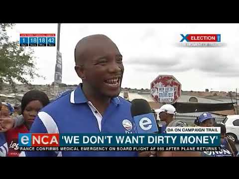 Maimane calls for ANC funding to be investigated