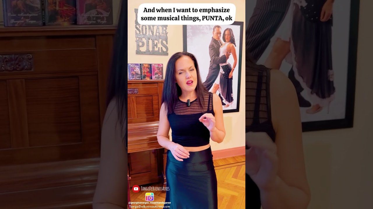 How to #stepforward …#ochos, pisada adelante Georgina Vargas & Oscar Mandagaran #tango #dance