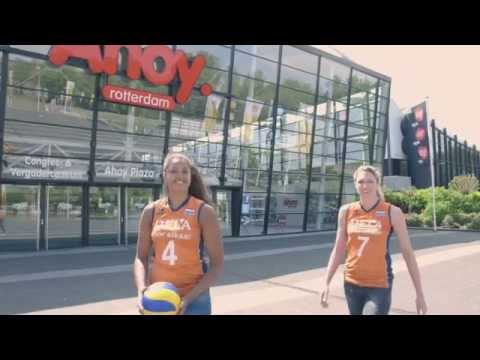 EK Volleybal Promo Rotterdam