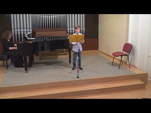 Vilém Brisuda klarinet - Třídní předehrávky Pavlina Panayotova