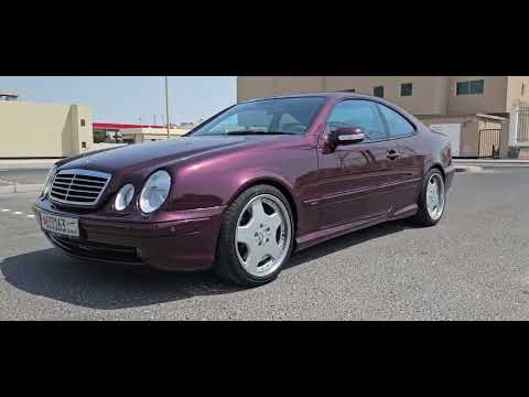 W208 CLK55 AMG on H&R Springs and AMG 18" Split Rims! BAHRAIN