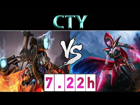 CTY [Tinker] vs [Templar Assassin] ► CN Ranked ► Dota 2 7.22h