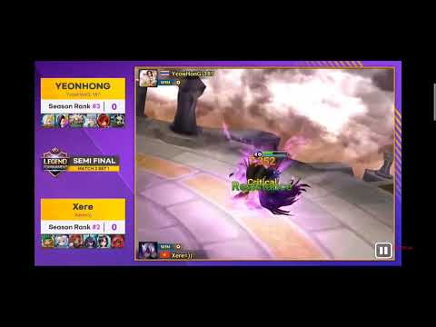 魔靈召喚 | 傳奇賽 | YEONHONG v Xere | Summoners War