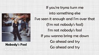 Avril Lavigne - Nobody's Fool (Lyric Video)