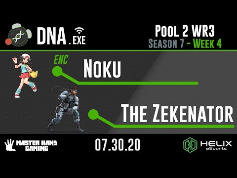 DNA.EXE S7:W4 - ENC | Noku (Pokemon Trainer) Vs. The Zekenator (Snake) - Pool 2 WQF