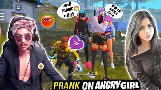 PRANK ON ANGRY CUTE GIRL ON SC RANKED😱