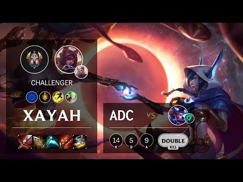 Xayah ADC vs Vayne - EUW Challenger Patch 10.7