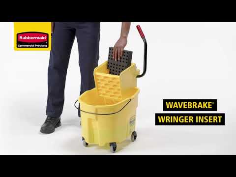 Product video for Adaptable Flat Mop Wringer Insert Designed for WaveBrake®