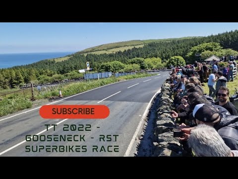 TT 2022 - RST Superbike Race Lap 1 - 4-6-22 - The Gooseneck